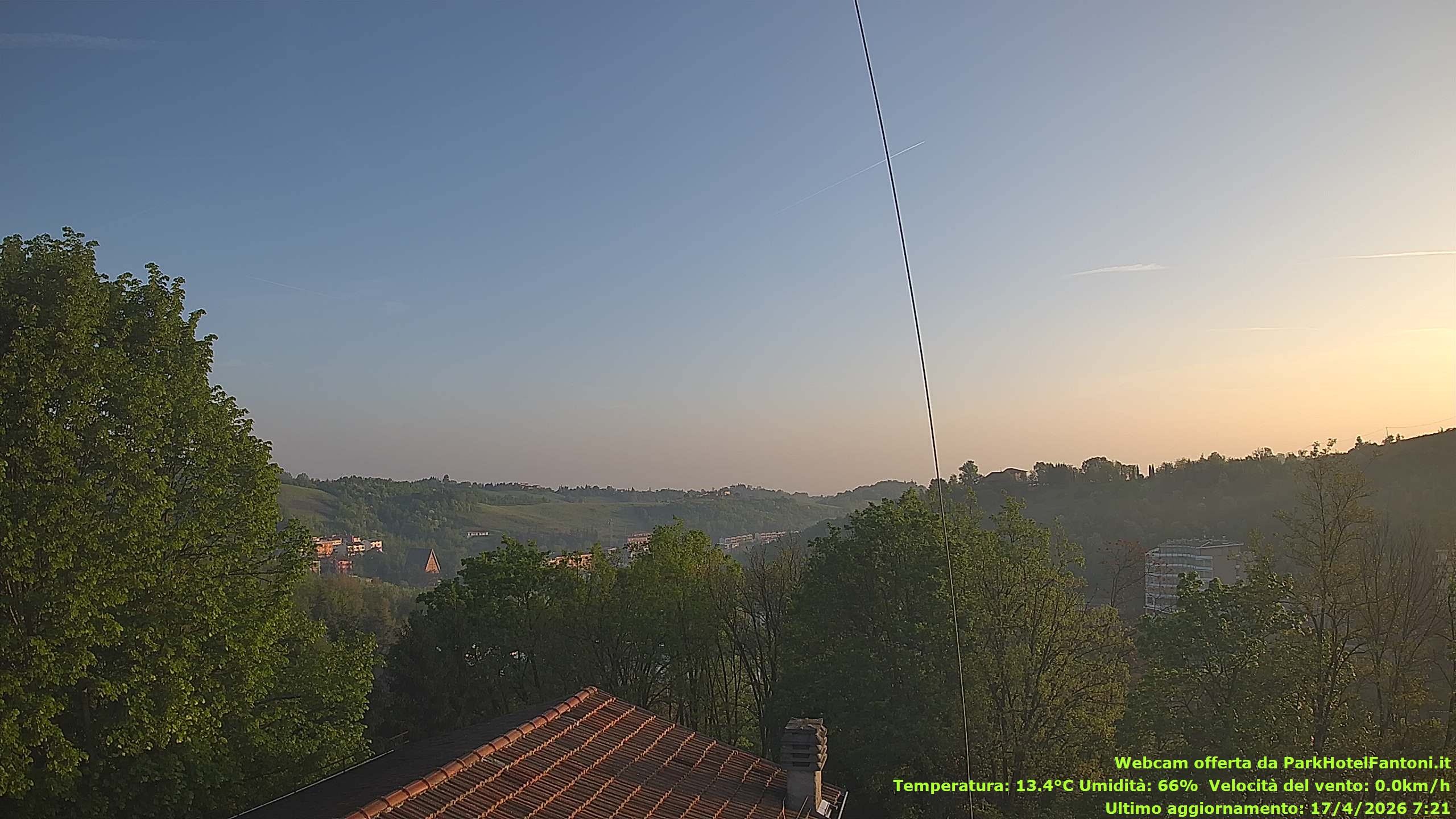 immagine della webcam nei dintorni di Parma: webcam Salsomaggiore Terme