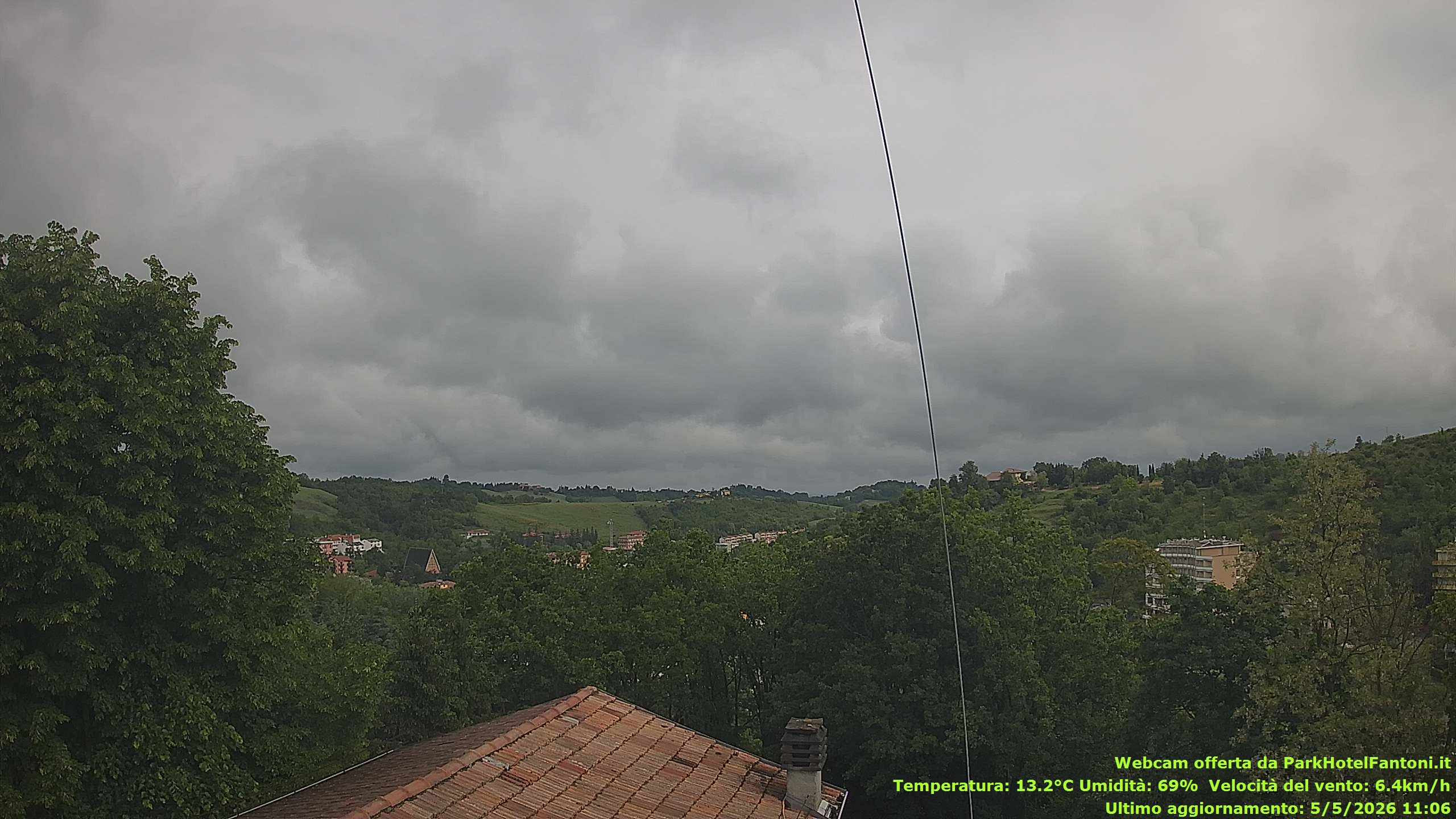 immagine della webcam nei dintorni di Piacenza: webcam Salsomaggiore Terme