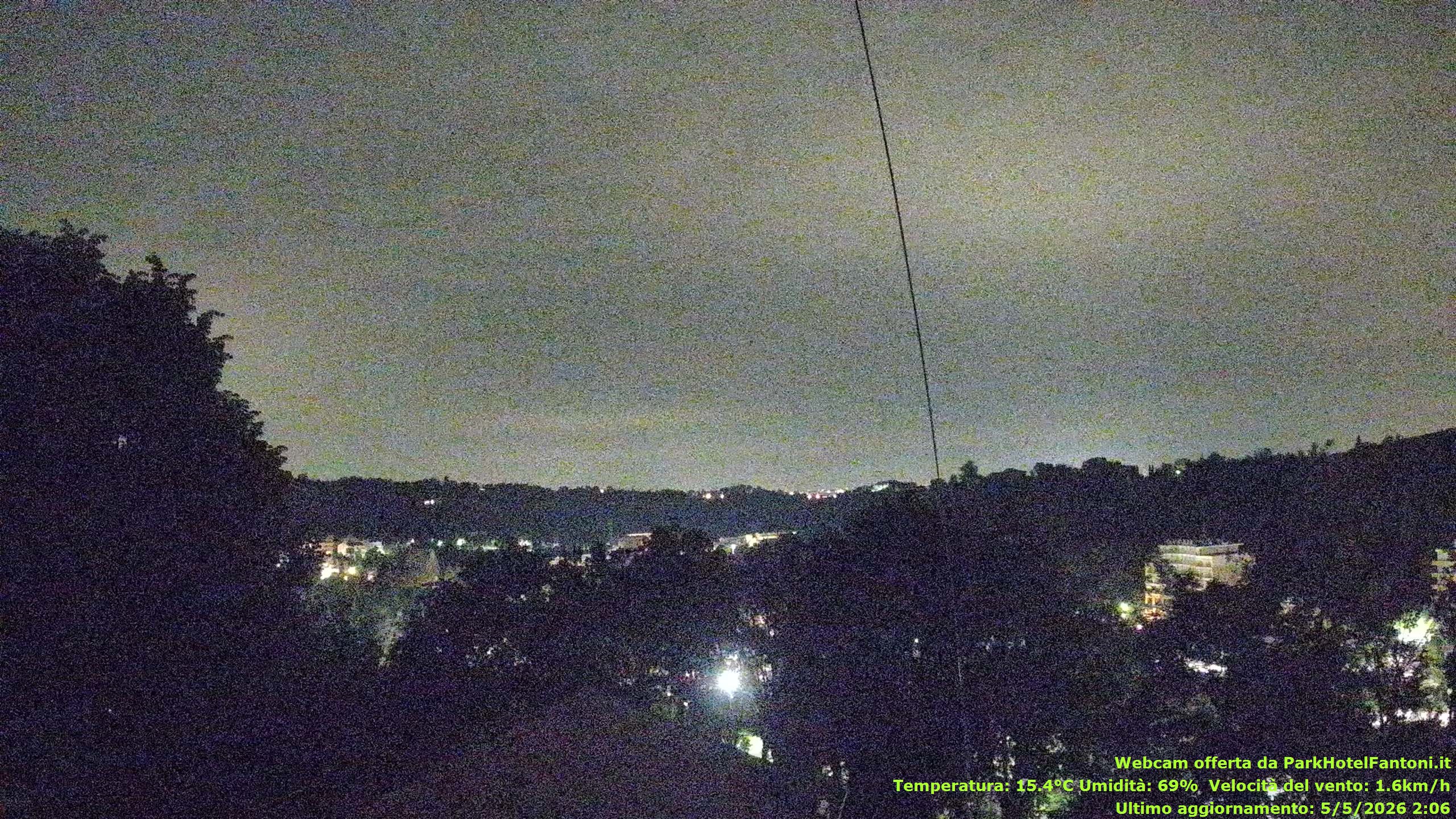 immagine della webcam nei dintorni di Fornovo di Taro: webcam Salsomaggiore Terme
