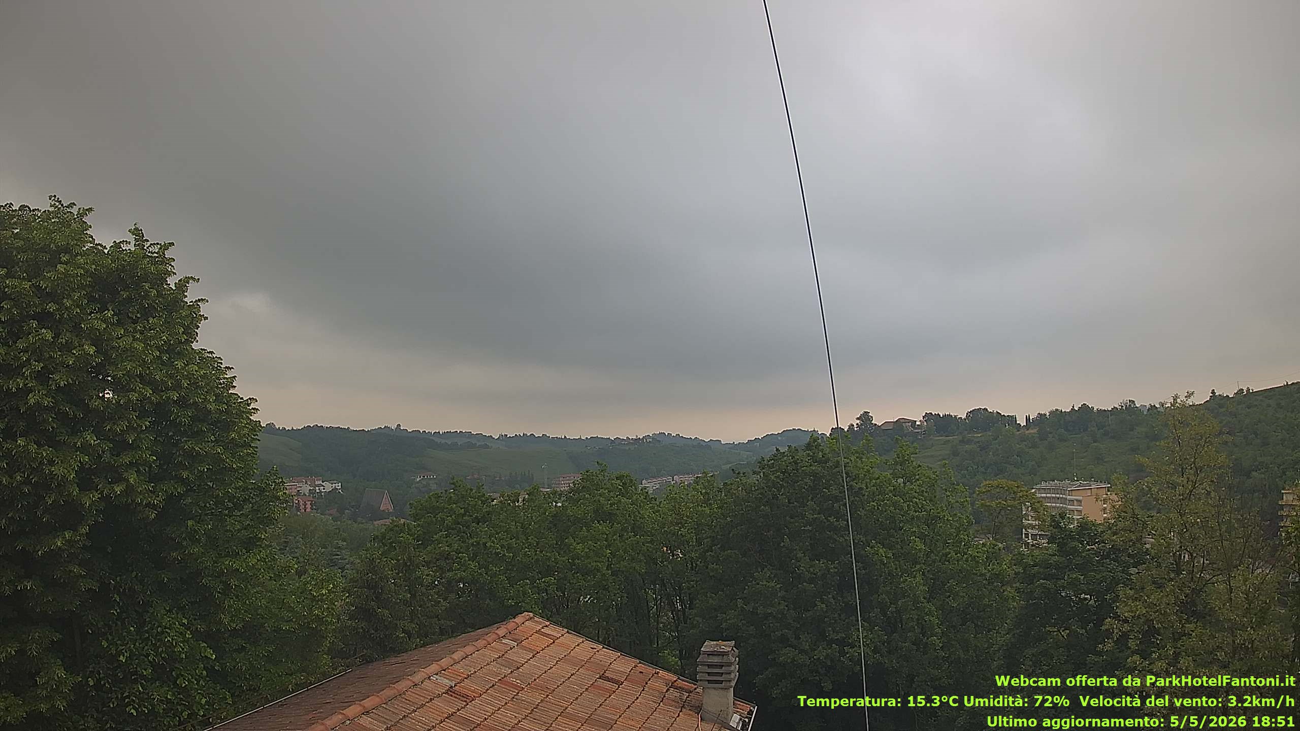 immagine della webcam nei dintorni di Fornovo di Taro: webcam Salsomaggiore Terme