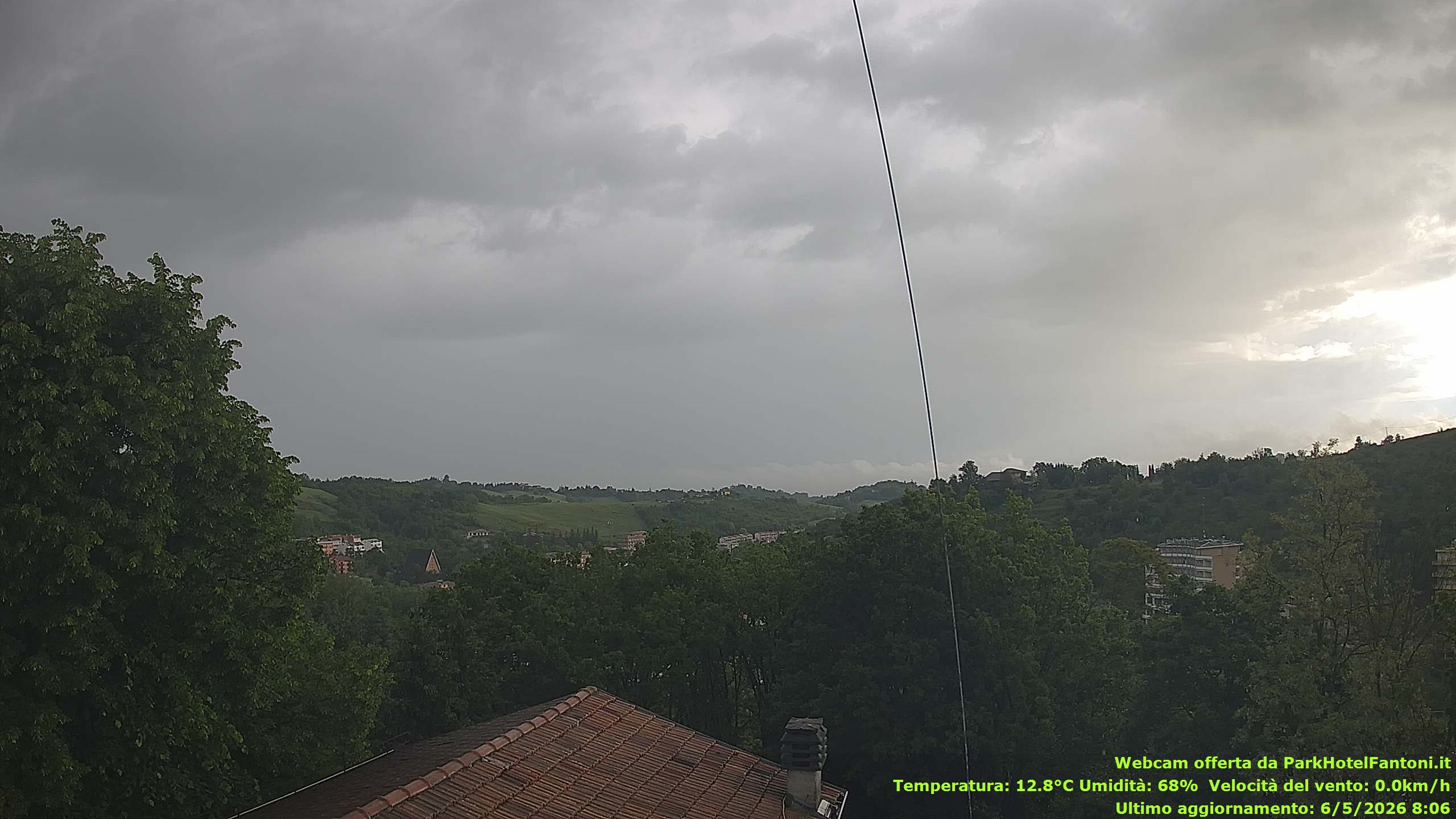 immagine della webcam nei dintorni di Fornovo di Taro: webcam Salsomaggiore Terme