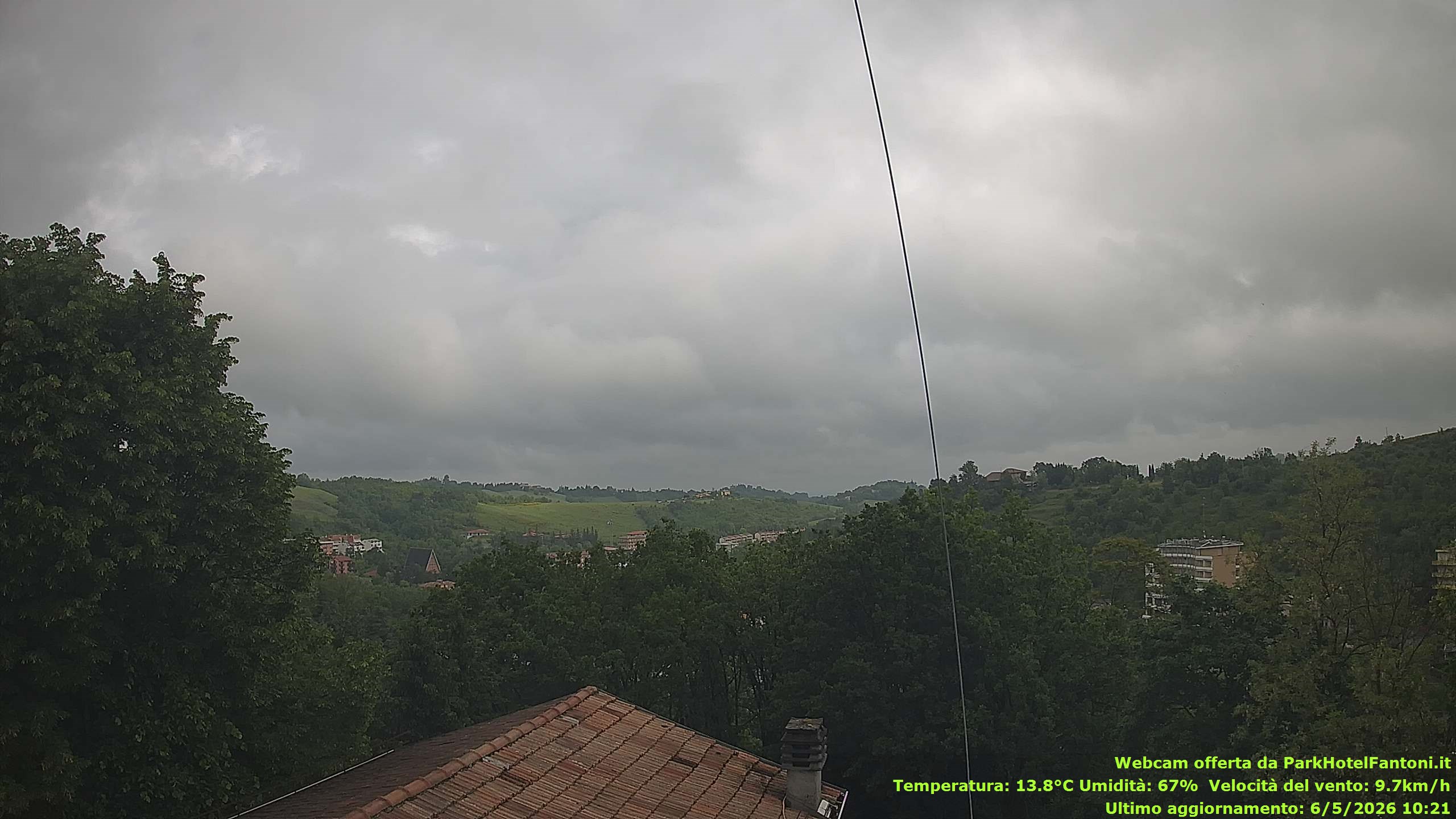 immagine della webcam nei dintorni di San Rocco al Porto: webcam Salsomaggiore Terme
