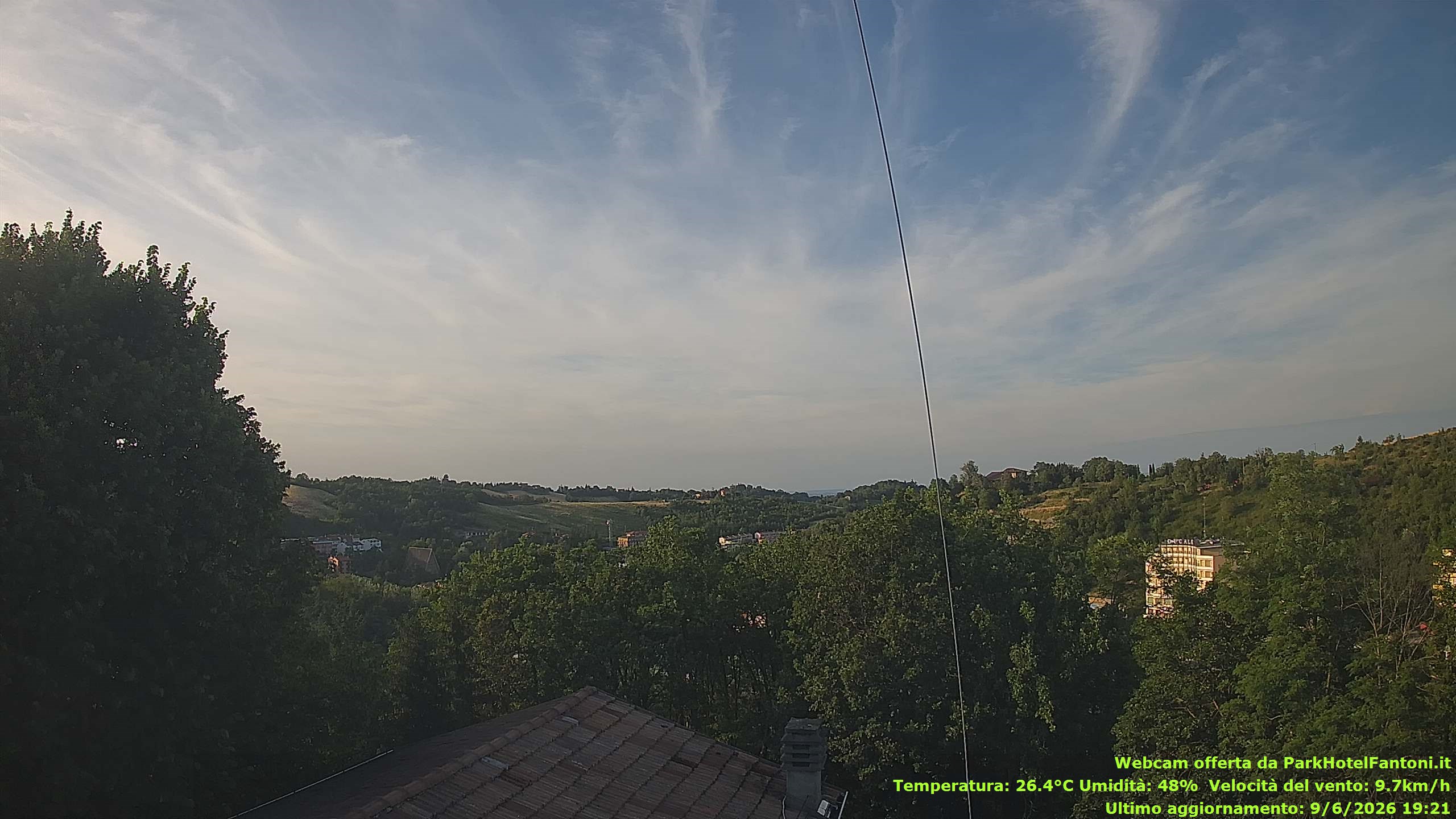 immagine della webcam nei dintorni di Parma: webcam Salsomaggiore Terme