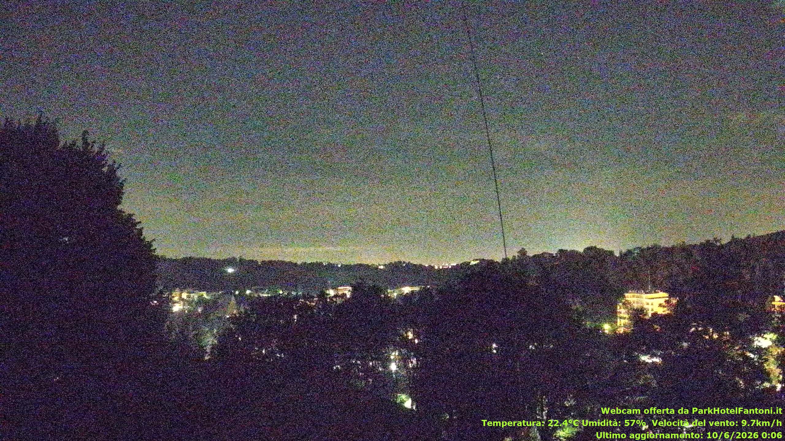 immagine della webcam nei dintorni di Morfasso: webcam Salsomaggiore Terme