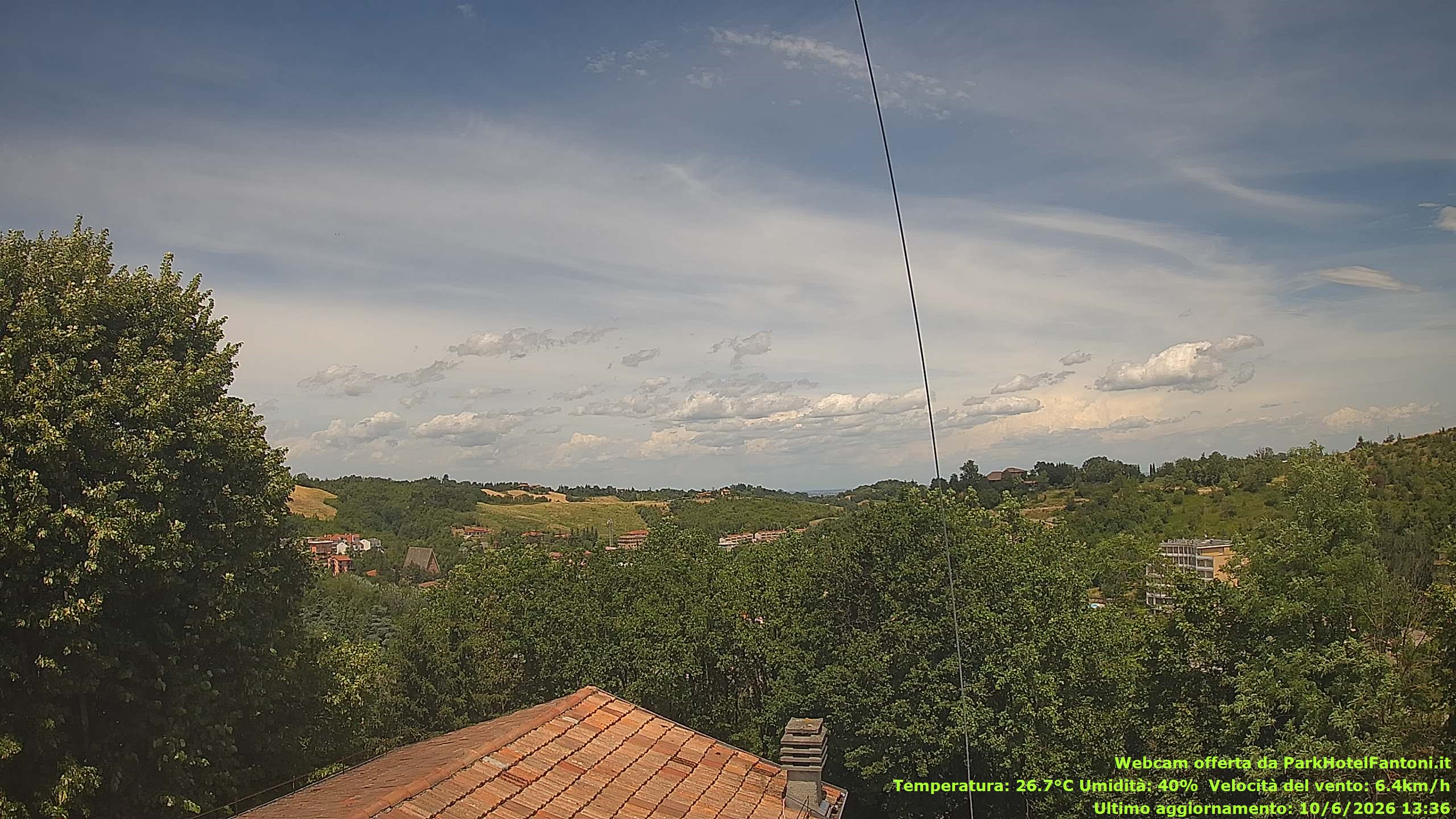immagine della webcam nei dintorni di Parma: webcam Salsomaggiore Terme