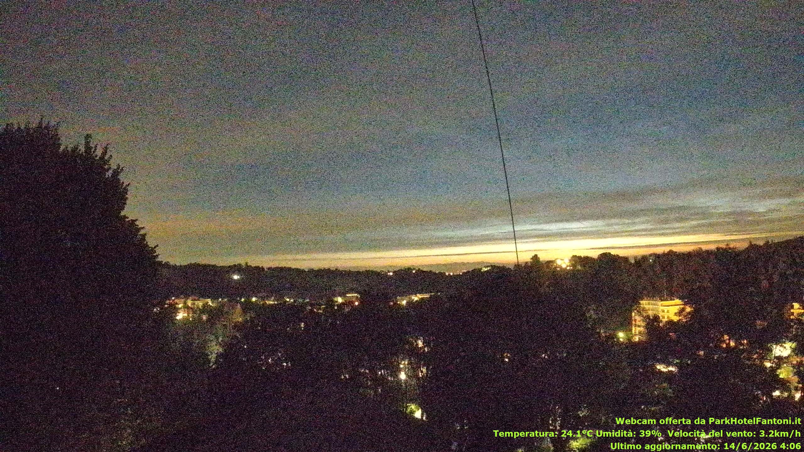 immagine della webcam nei dintorni di Vigolzone: webcam Salsomaggiore Terme