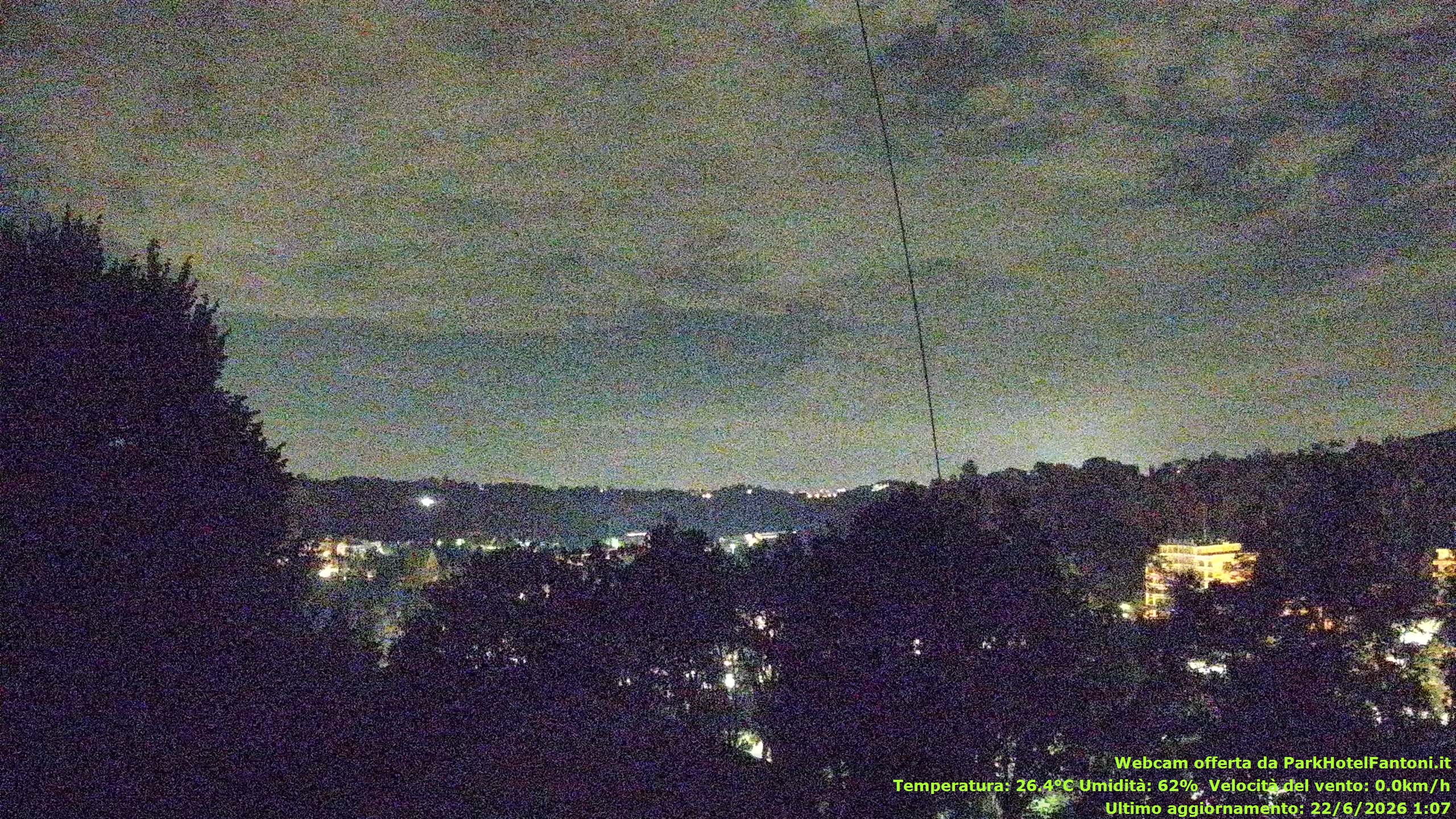 immagine della webcam nei dintorni di San Rocco al Porto: webcam Salsomaggiore Terme