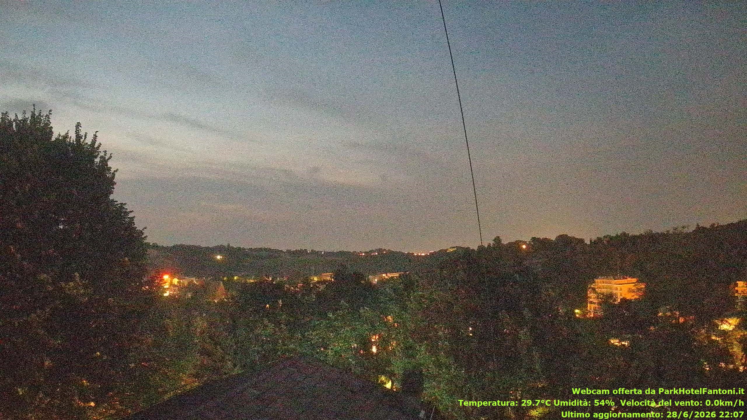 immagine della webcam nei dintorni di Parma Aeroporto: webcam Salsomaggiore Terme