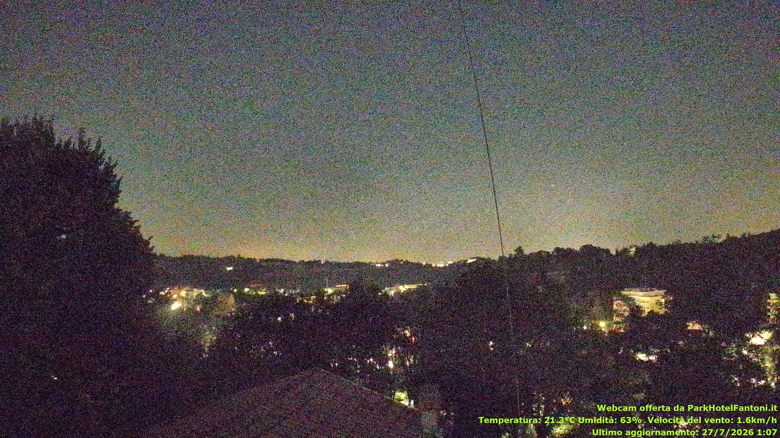 immagine della webcam nei dintorni di Tabiano Terme: webcam Salsomaggiore Terme