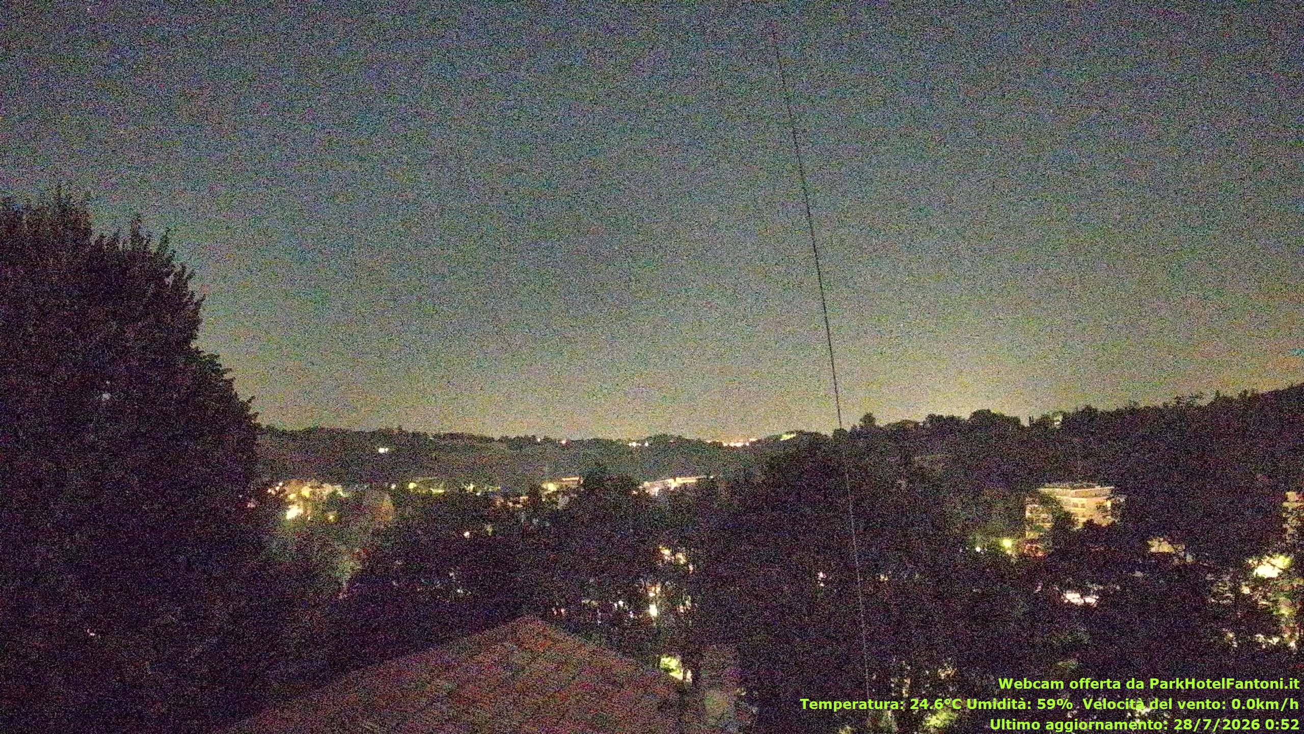 immagine della webcam nei dintorni di San Rocco al Porto: webcam Salsomaggiore Terme