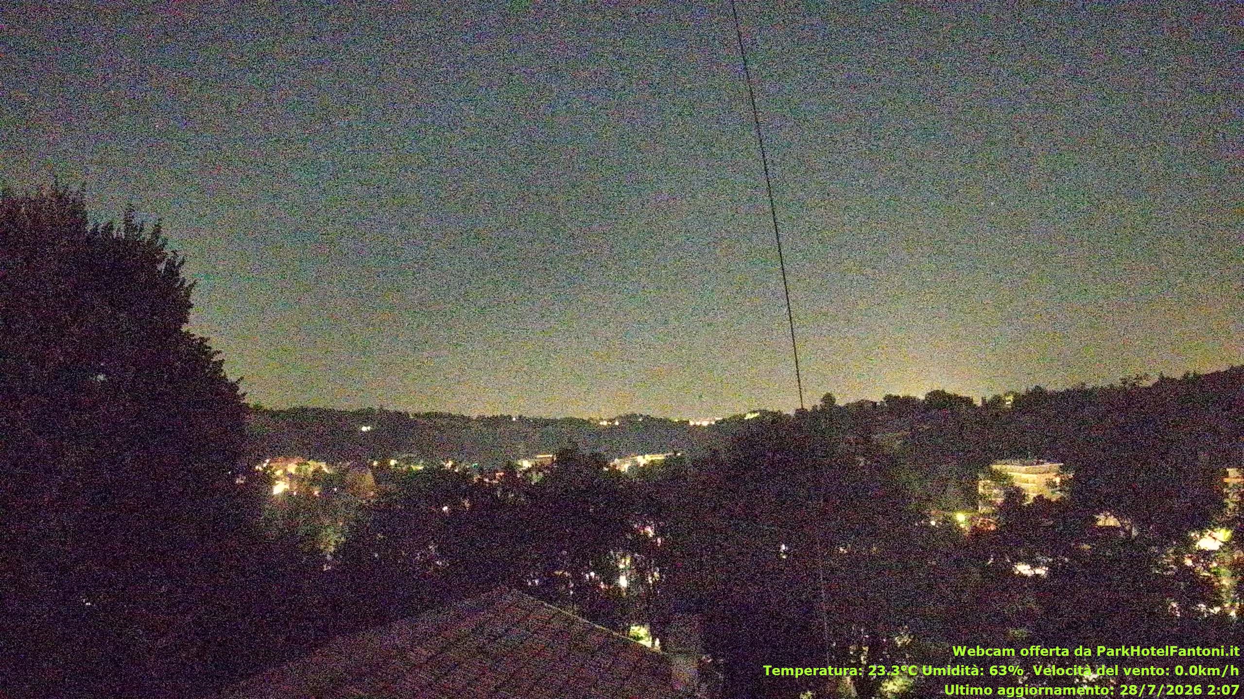 immagine della webcam nei dintorni di San Rocco al Porto: webcam Salsomaggiore Terme