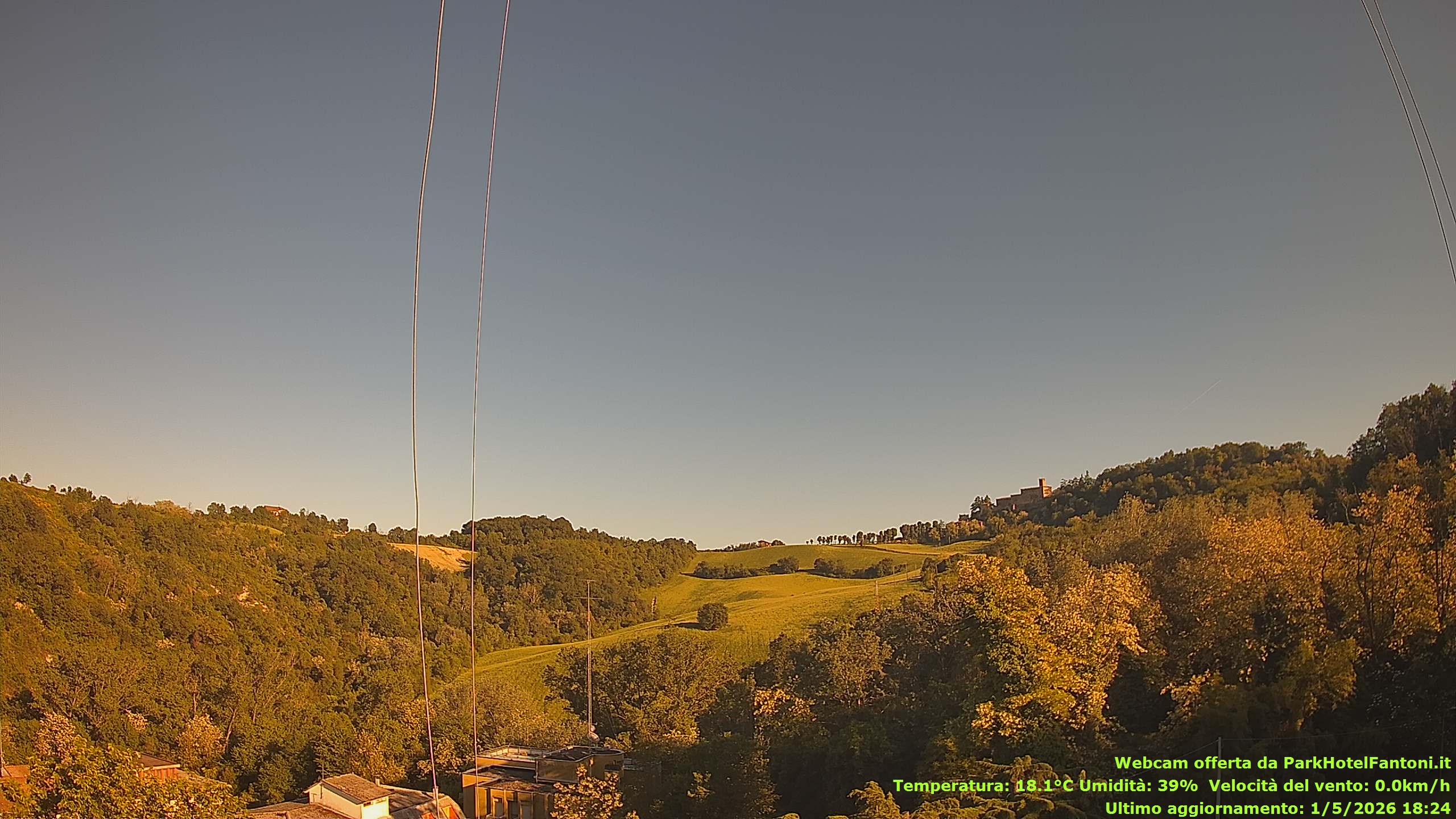 immagine della webcam nei dintorni di Parma: webcam Salsomaggiore Terme